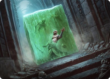 Gelatinous Cube Art Card [Dungeons & Dragons: Adventures in the Forgotten Realms Art Series] | Card Merchant Takapuna