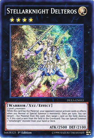 Stellarknight Delteros [DUEA-EN053] Secret Rare | Card Merchant Takapuna