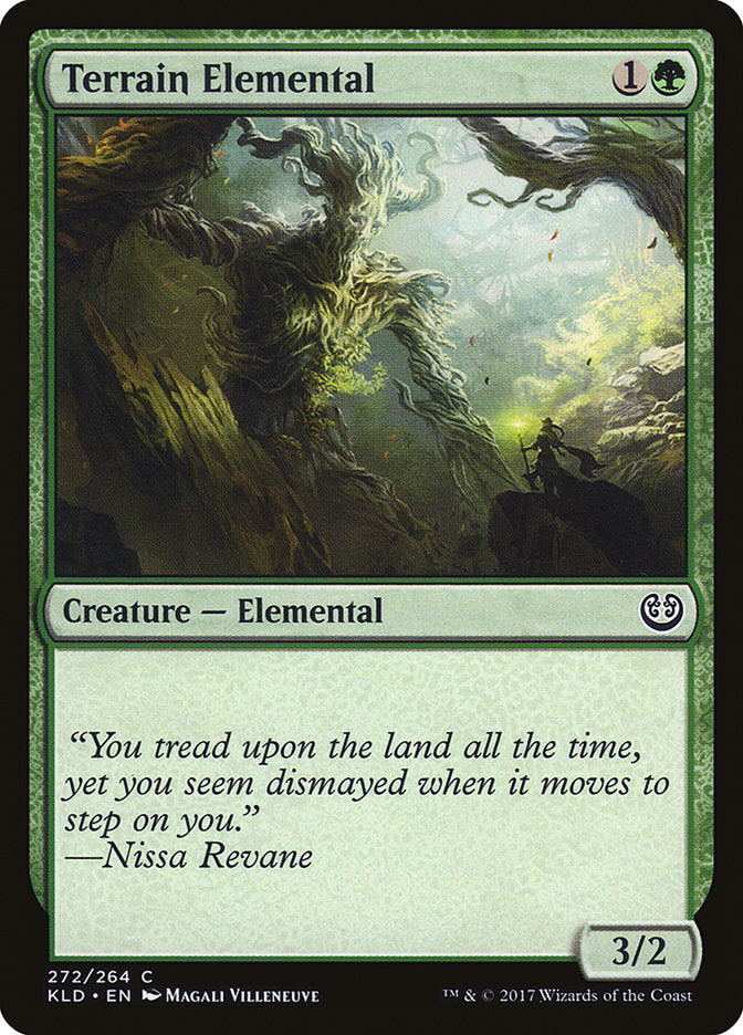 Terrain Elemental (Deck Builders Toolkit) [Kaladesh Promos] | Card Merchant Takapuna