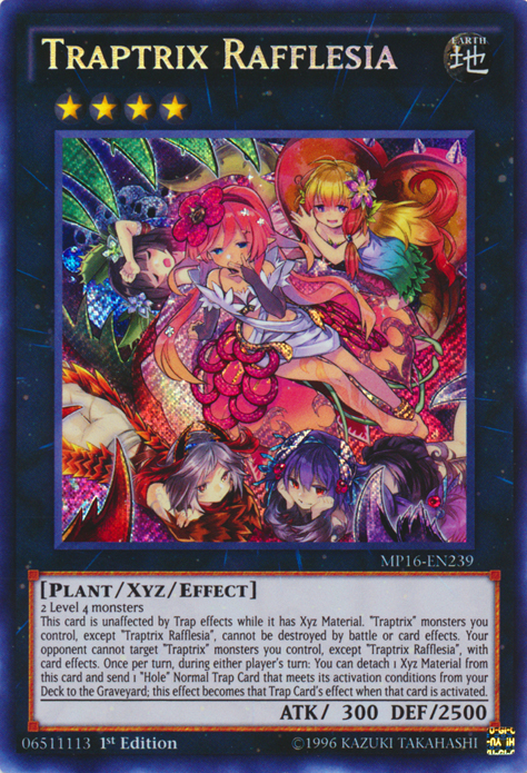 Traptrix Rafflesia [MP16-EN239] Secret Rare | Card Merchant Takapuna