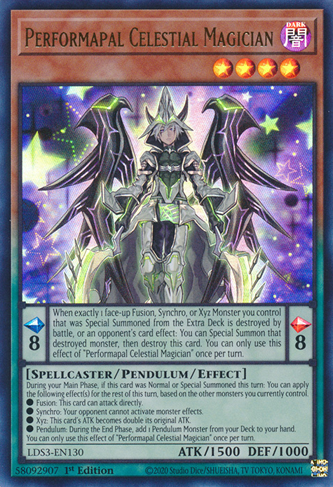 Performapal Celestial Magician [LDS3-EN130] Ultra Rare | Card Merchant Takapuna