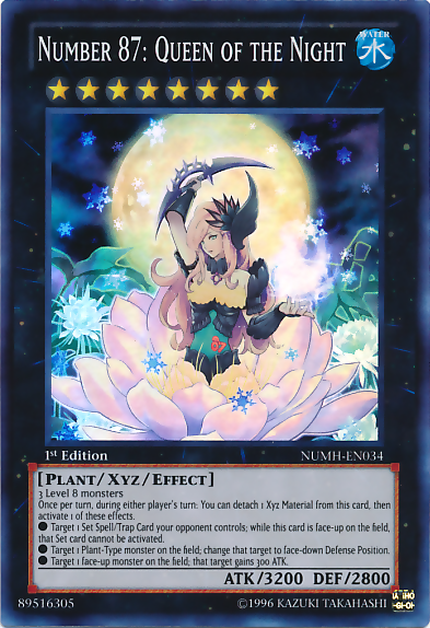 Number 87: Queen of the Night [NUMH-EN034] Super Rare | Card Merchant Takapuna