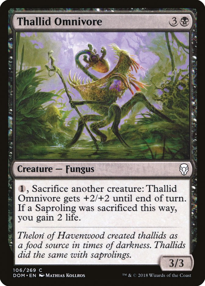 Thallid Omnivore [Dominaria] | Card Merchant Takapuna