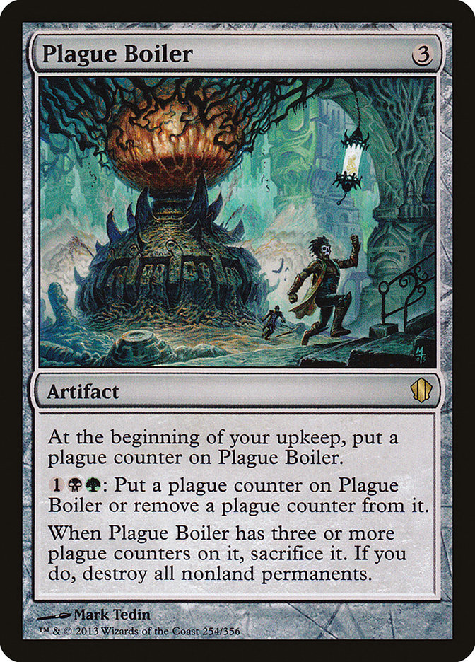 Plague Boiler [Commander 2013] | Card Merchant Takapuna