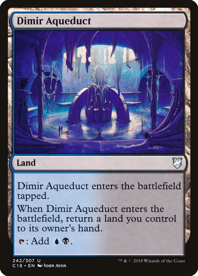 Dimir Aqueduct [Commander 2018] | Card Merchant Takapuna