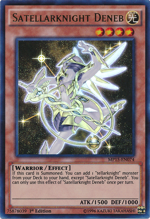 Satellarknight Deneb [MP15-EN074] Ultra Rare | Card Merchant Takapuna