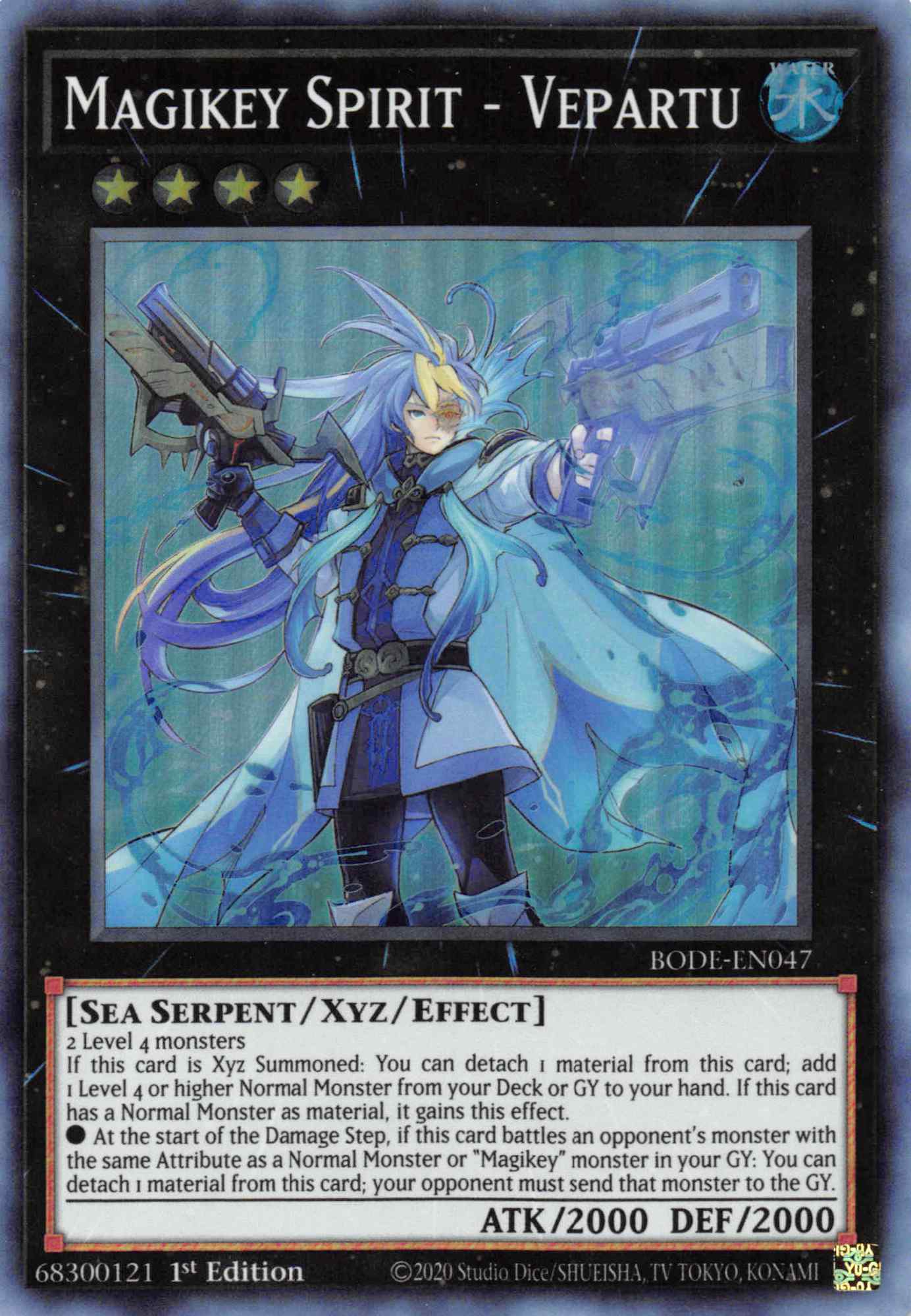 Magikey Spirit - Vepartu [BODE-EN047] Super Rare | Card Merchant Takapuna