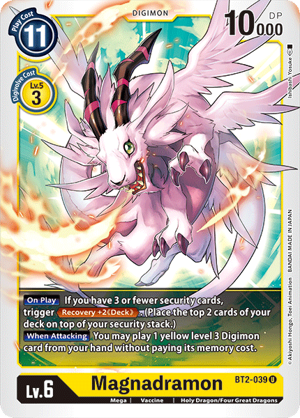 Magnadramon [BT2-039] [Release Special Booster Ver.1.0] | Card Merchant Takapuna