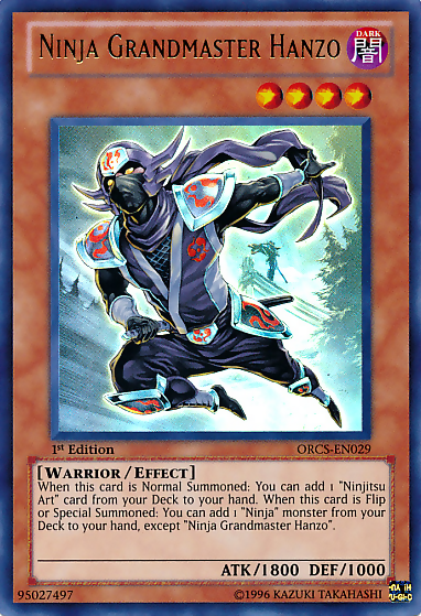 Ninja Grandmaster Hanzo [ORCS-EN029] Ultra Rare | Card Merchant Takapuna