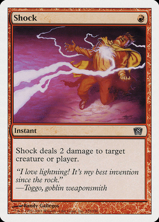 Shock [Eighth Edition] | Card Merchant Takapuna