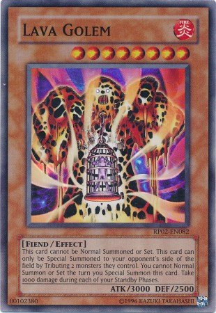 Lava Golem [RP02-EN082] Super Rare | Card Merchant Takapuna