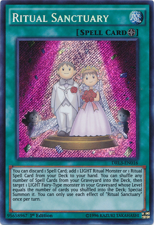 Ritual Sanctuary [DRL3-EN016] Secret Rare | Card Merchant Takapuna