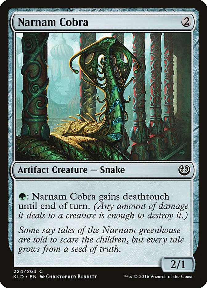 Narnam Cobra [Kaladesh] | Card Merchant Takapuna