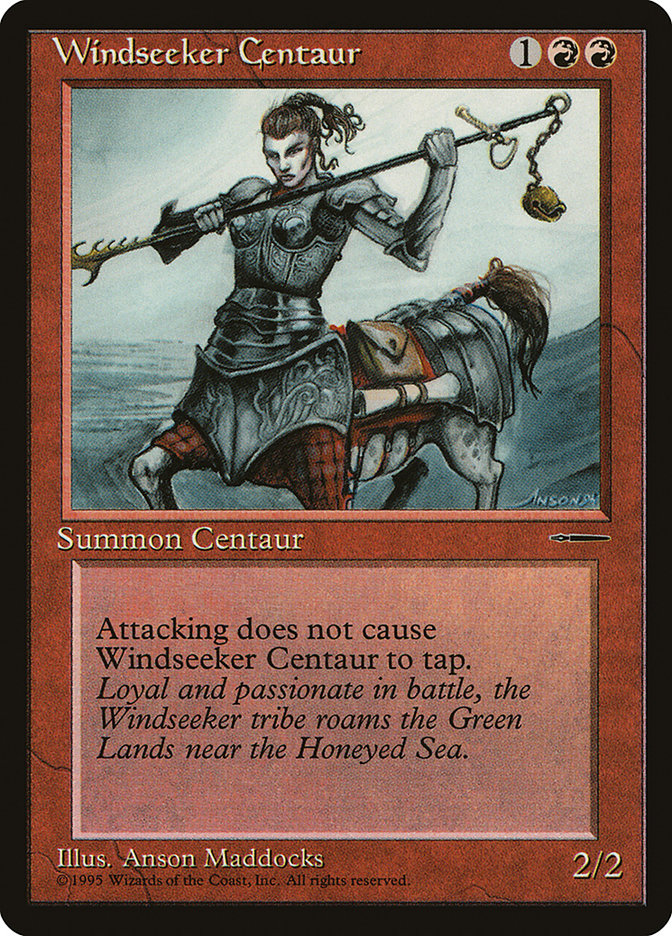 Windseeker Centaur (Book Promo) [HarperPrism Book Promos] | Card Merchant Takapuna