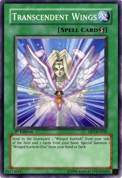 Transcendent Wings [DP1-EN018] Common | Card Merchant Takapuna