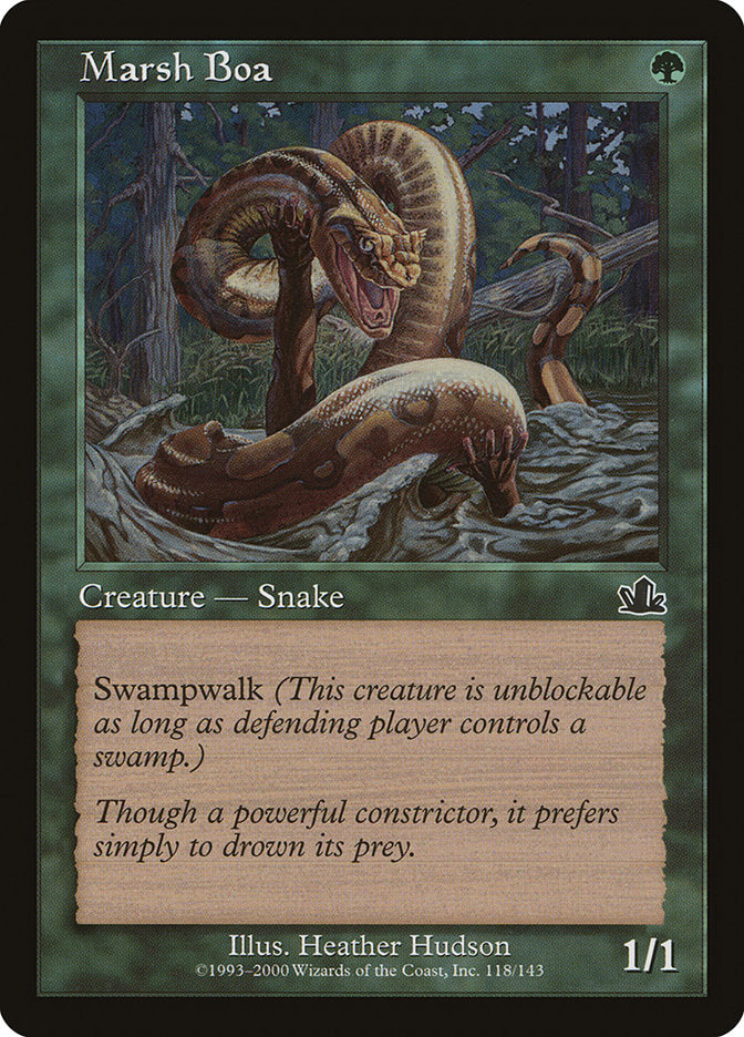 Marsh Boa [Prophecy] | Card Merchant Takapuna