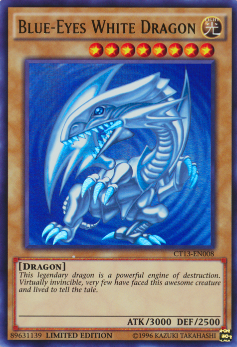 Blue-Eyes White Dragon [CT13-EN008] Ultra Rare | Card Merchant Takapuna