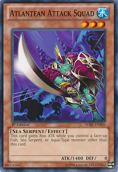 Atlantean Attack Squad [SDRE-EN006] Common | Card Merchant Takapuna