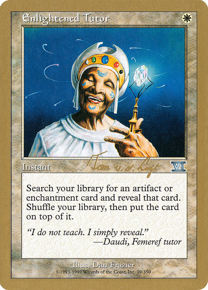 Enlightened Tutor (Tom van de Logt) [World Championship Decks 2000] | Card Merchant Takapuna