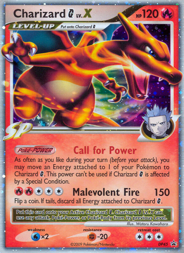 Charizard G LV.X (DP45) [Diamond & Pearl: Black Star Promos] | Card Merchant Takapuna