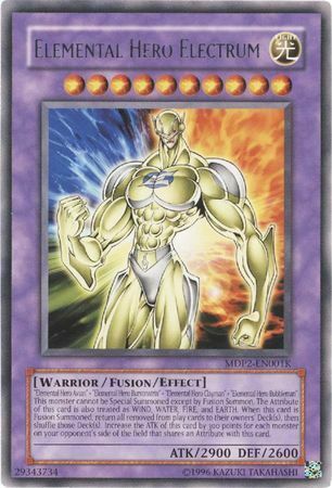 Elemental Hero Electrum (Redemption Replacement) [MDP2-EN001K] Rare | Card Merchant Takapuna