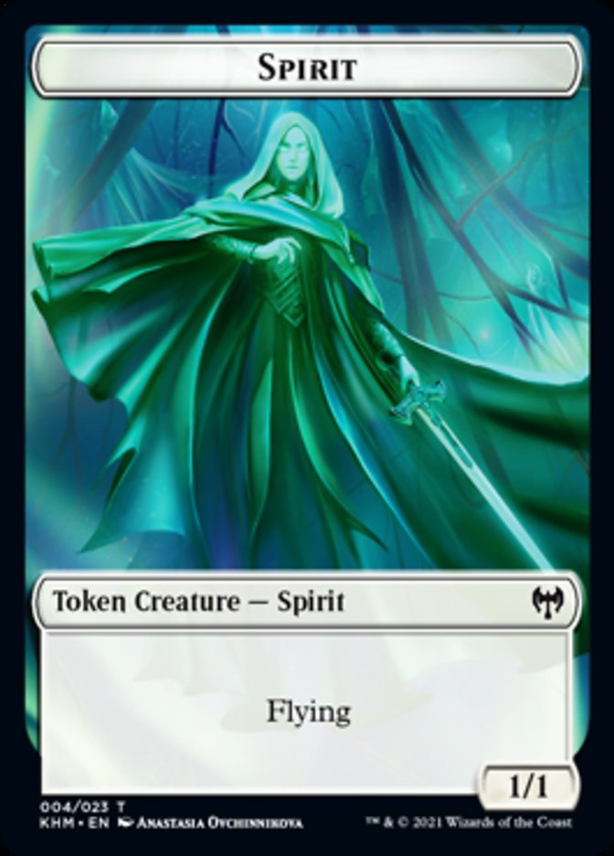 Spirit Token [Kaldheim Tokens] | Card Merchant Takapuna