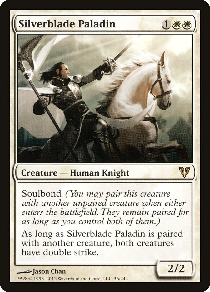 Silverblade Paladin [Avacyn Restored] | Card Merchant Takapuna