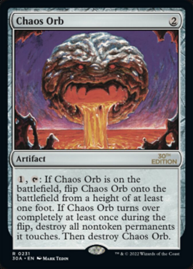 Chaos Orb [30th Anniversary Edition] | Card Merchant Takapuna