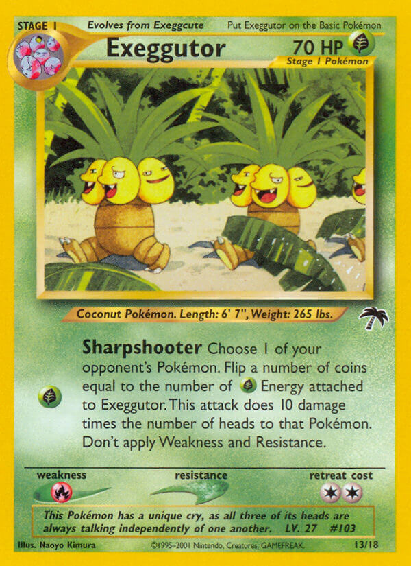 Exeggutor (13/18) [Southern Islands] | Card Merchant Takapuna