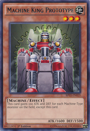 Machine King Prototype [BP03-EN019] Rare | Card Merchant Takapuna