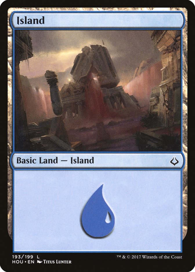 Island (193) [Hour of Devastation] | Card Merchant Takapuna