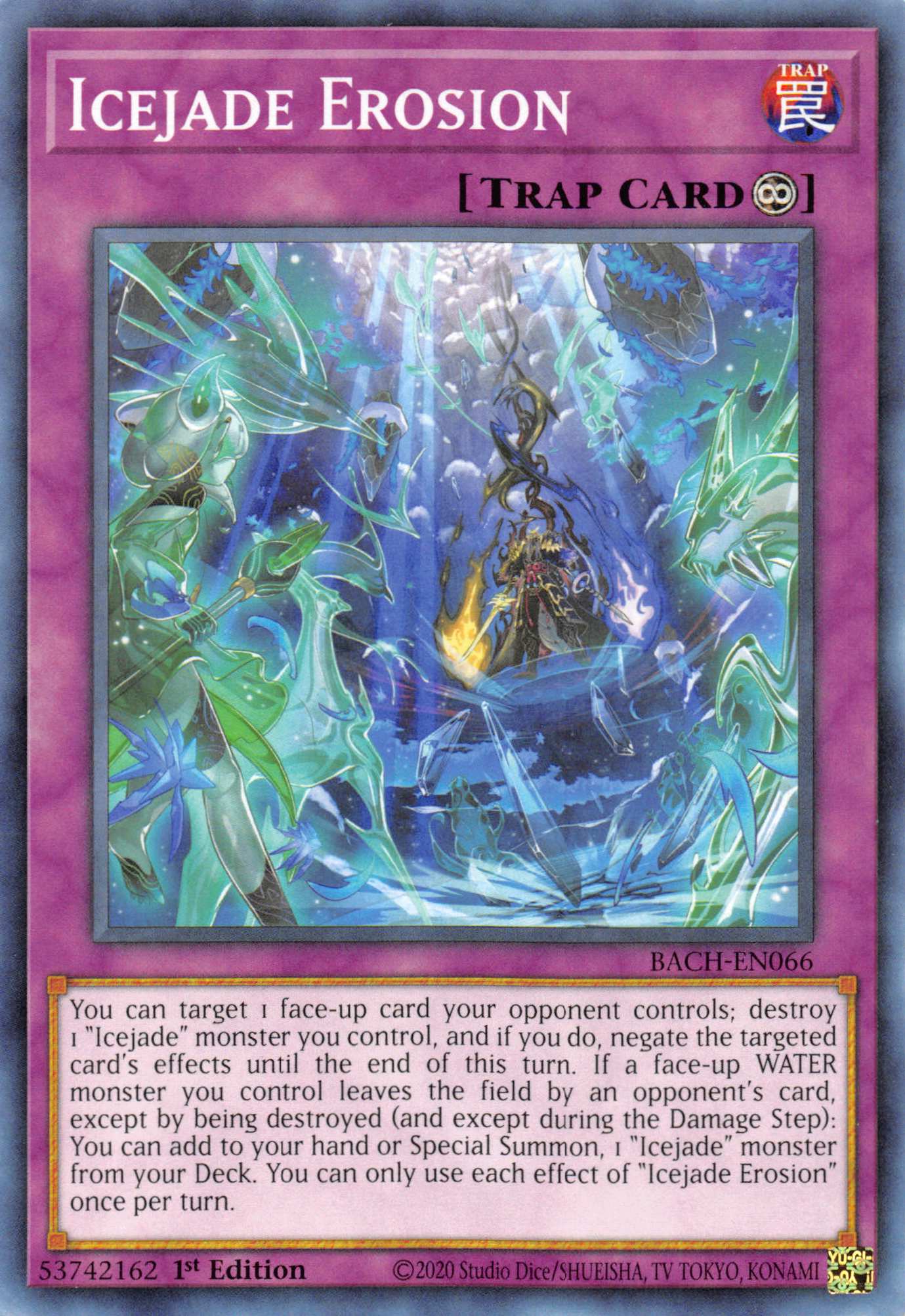 Icejade Erosion [BACH-EN066] Common | Card Merchant Takapuna