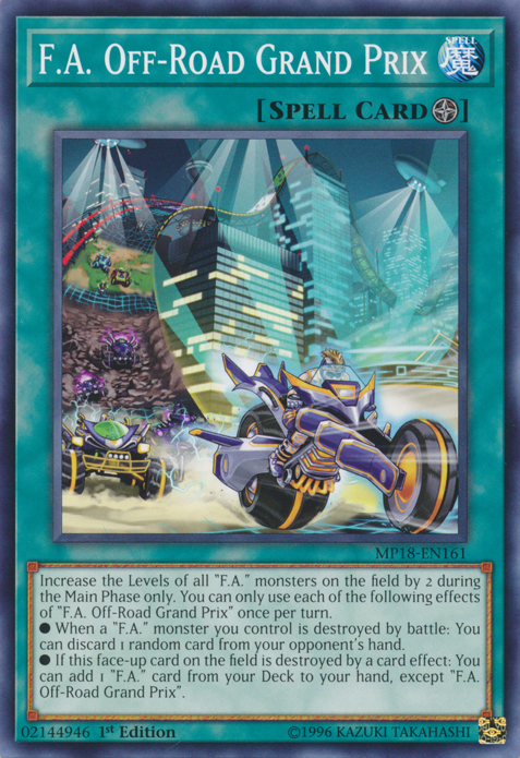 F.A. Off-Road Grand Prix [MP18-EN161] Common | Card Merchant Takapuna