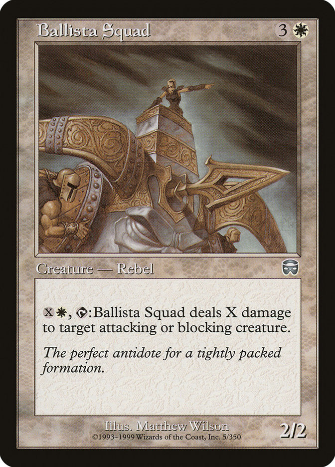 Ballista Squad [Mercadian Masques] | Card Merchant Takapuna