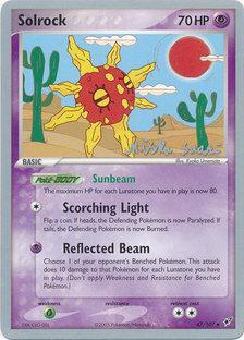 Solrock (47/107) (Suns & Moons - Miska Saari) [World Championships 2006] | Card Merchant Takapuna