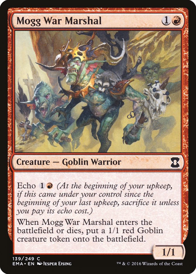 Mogg War Marshal [Eternal Masters] | Card Merchant Takapuna