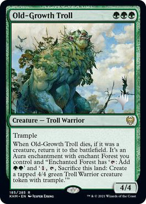 Old-Growth Troll (Promo Pack) [Kaldheim Promos] | Card Merchant Takapuna