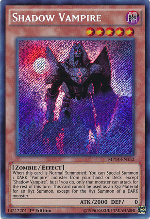 Shadow Vampire [MP14-EN152] Secret Rare | Card Merchant Takapuna