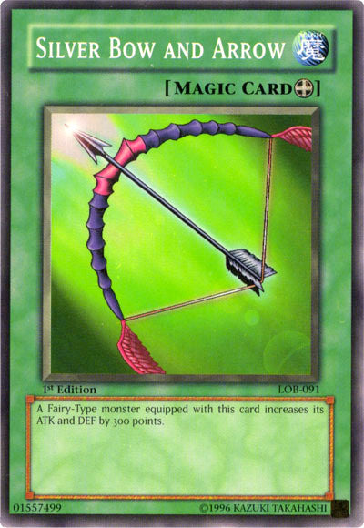 Silver Bow and Arrow [LOB-091] Common | Card Merchant Takapuna