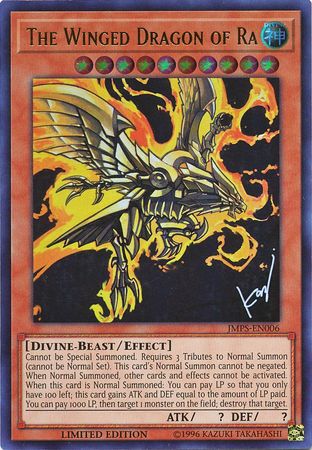 The Winged Dragon of Ra [JMPS-EN006] Ultra Rare | Card Merchant Takapuna