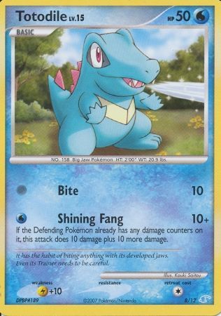 Totodile (8/12) [Diamond & Pearl: Trainer Kit - Manaphy] | Card Merchant Takapuna