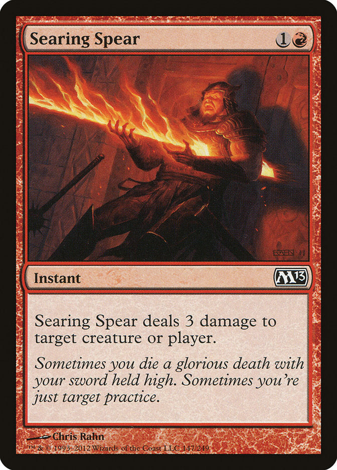 Searing Spear [Magic 2013] | Card Merchant Takapuna