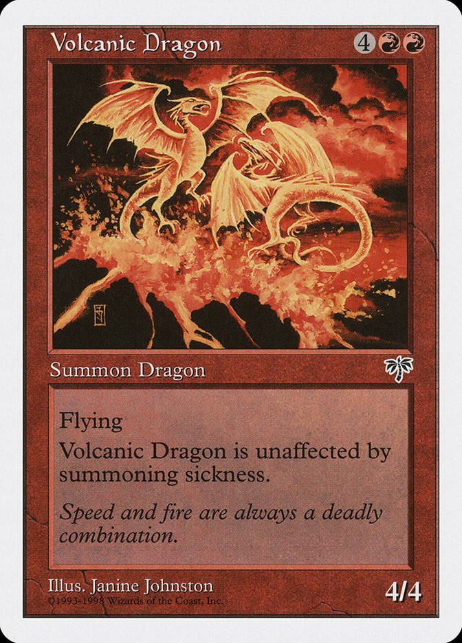 Volcanic Dragon [Anthologies] | Card Merchant Takapuna