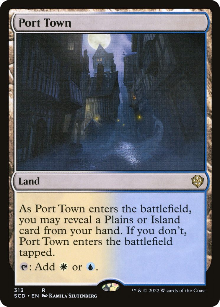 Port Town [Starter Commander Decks] | Card Merchant Takapuna