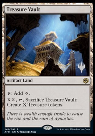 Treasure Vault (Promo Pack) [Dungeons & Dragons: Adventures in the Forgotten Realms Promos] | Card Merchant Takapuna