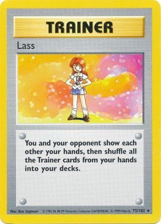 Lass (75/102) [Base Set Shadowless Unlimited] | Card Merchant Takapuna