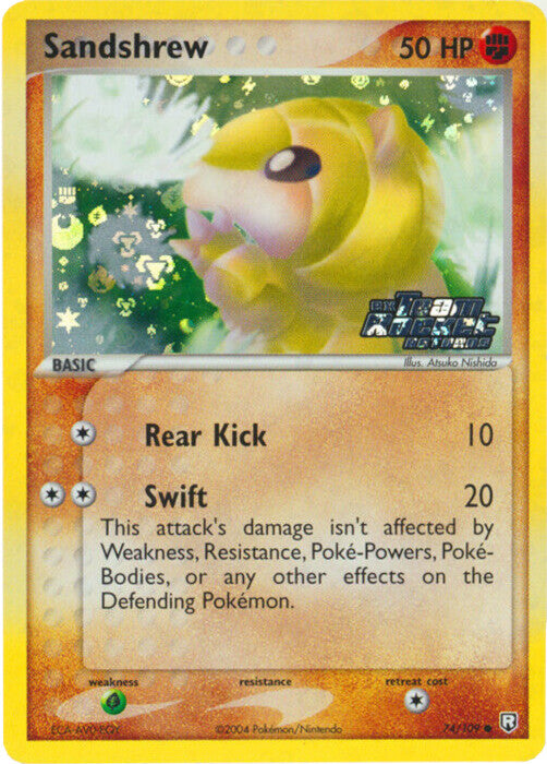 Sandshrew (74/109) (Stamped) [EX: Team Rocket Returns] | Card Merchant Takapuna