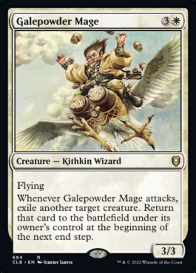 Galepowder Mage [Commander Legends: Battle for Baldur's Gate] | Card Merchant Takapuna