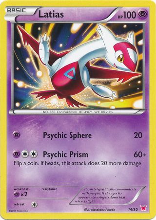 Latias (14/30) [XY: Trainer Kit 2 - Latias] | Card Merchant Takapuna