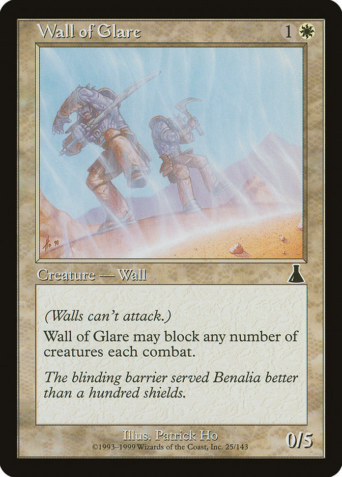 Wall of Glare [Urza's Destiny] | Card Merchant Takapuna